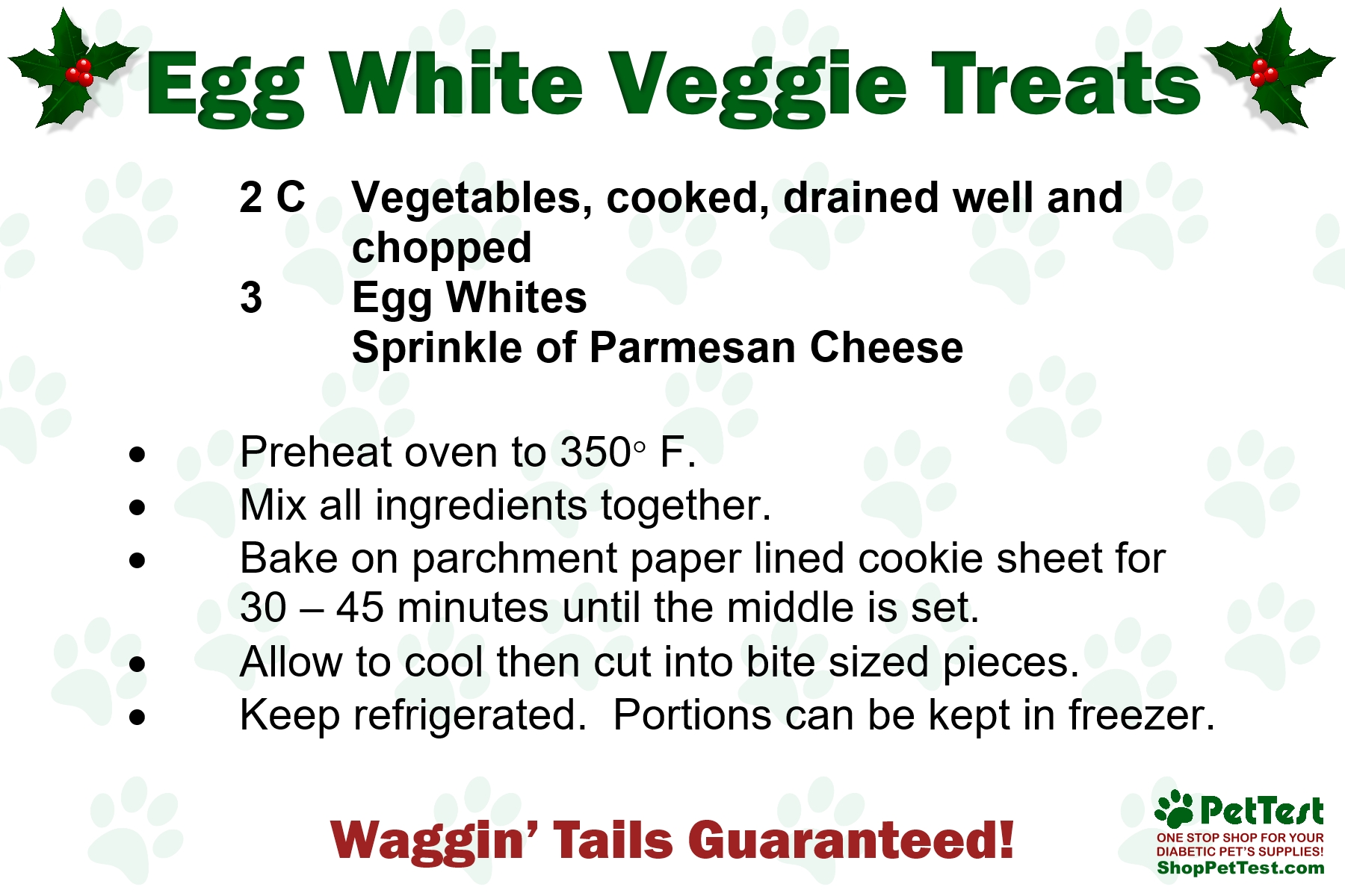 Egg White Veggie Treats for Christmas Blog mtm