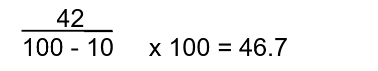 Calculating DMB example mtm