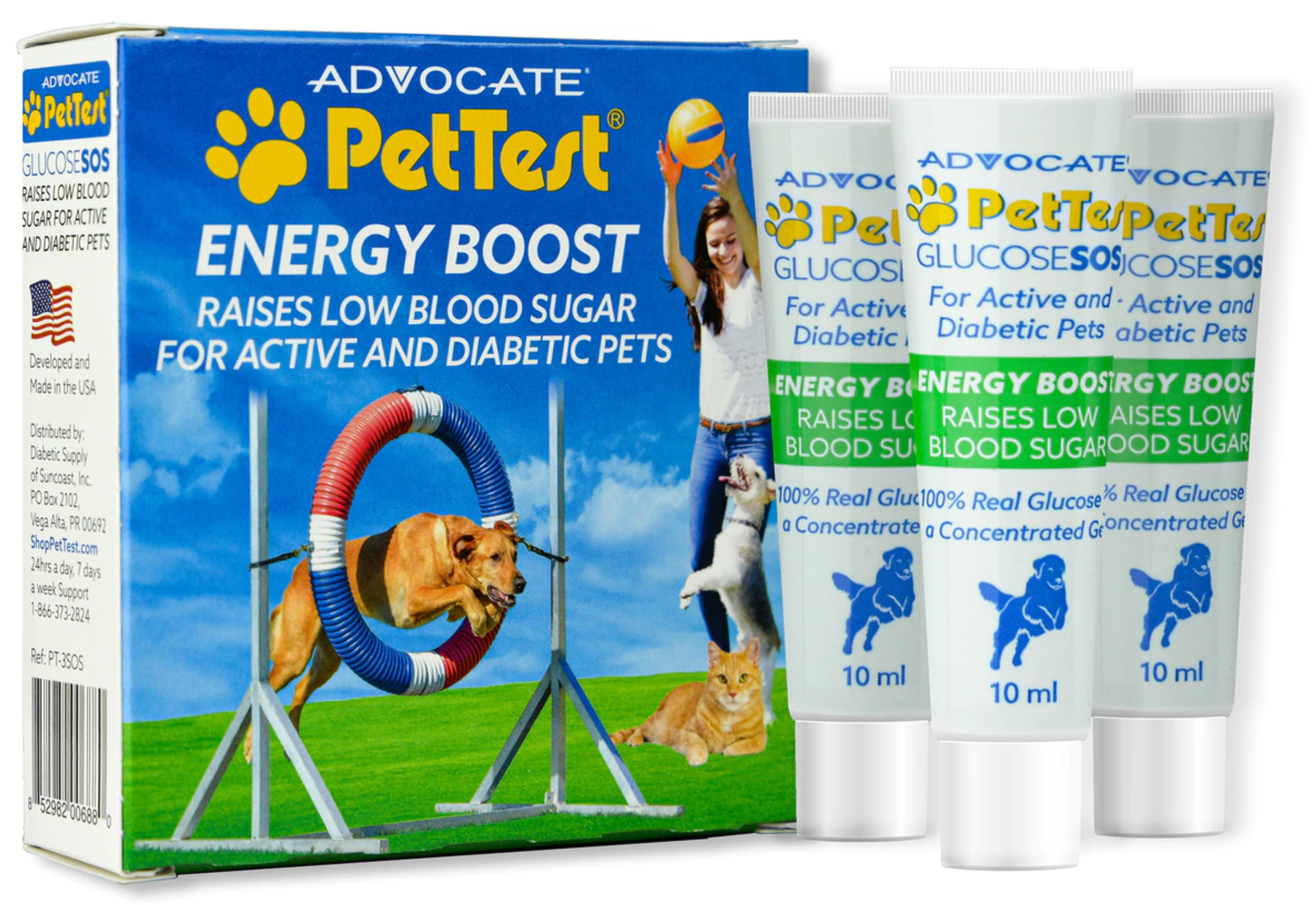 Glucose SOS Energy Boost for Pets mtm