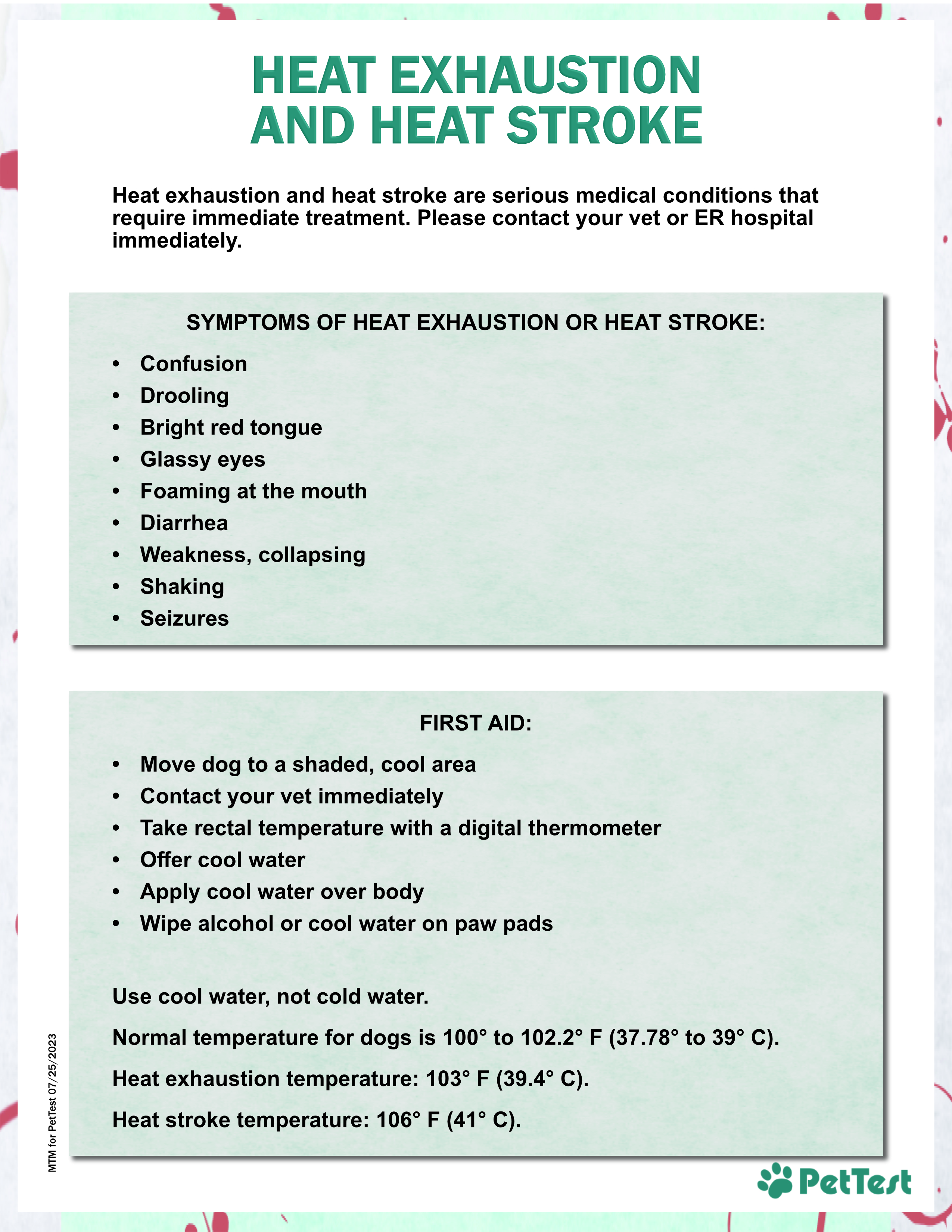 Heat Exhaustion and Heat Stroke for The Heat is On blog mtm