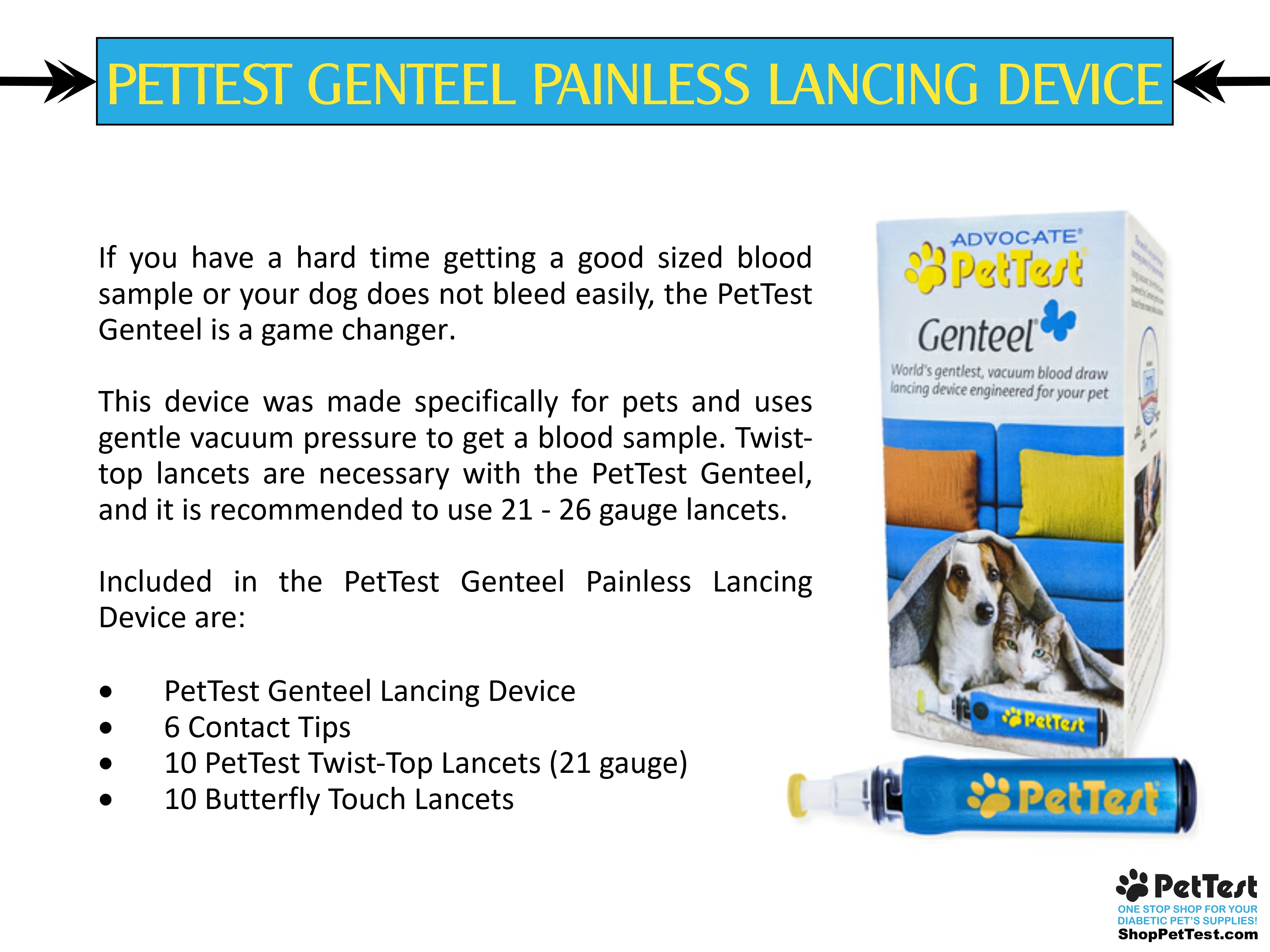 Getting a Good Blood Sample - PetTest by Advocate