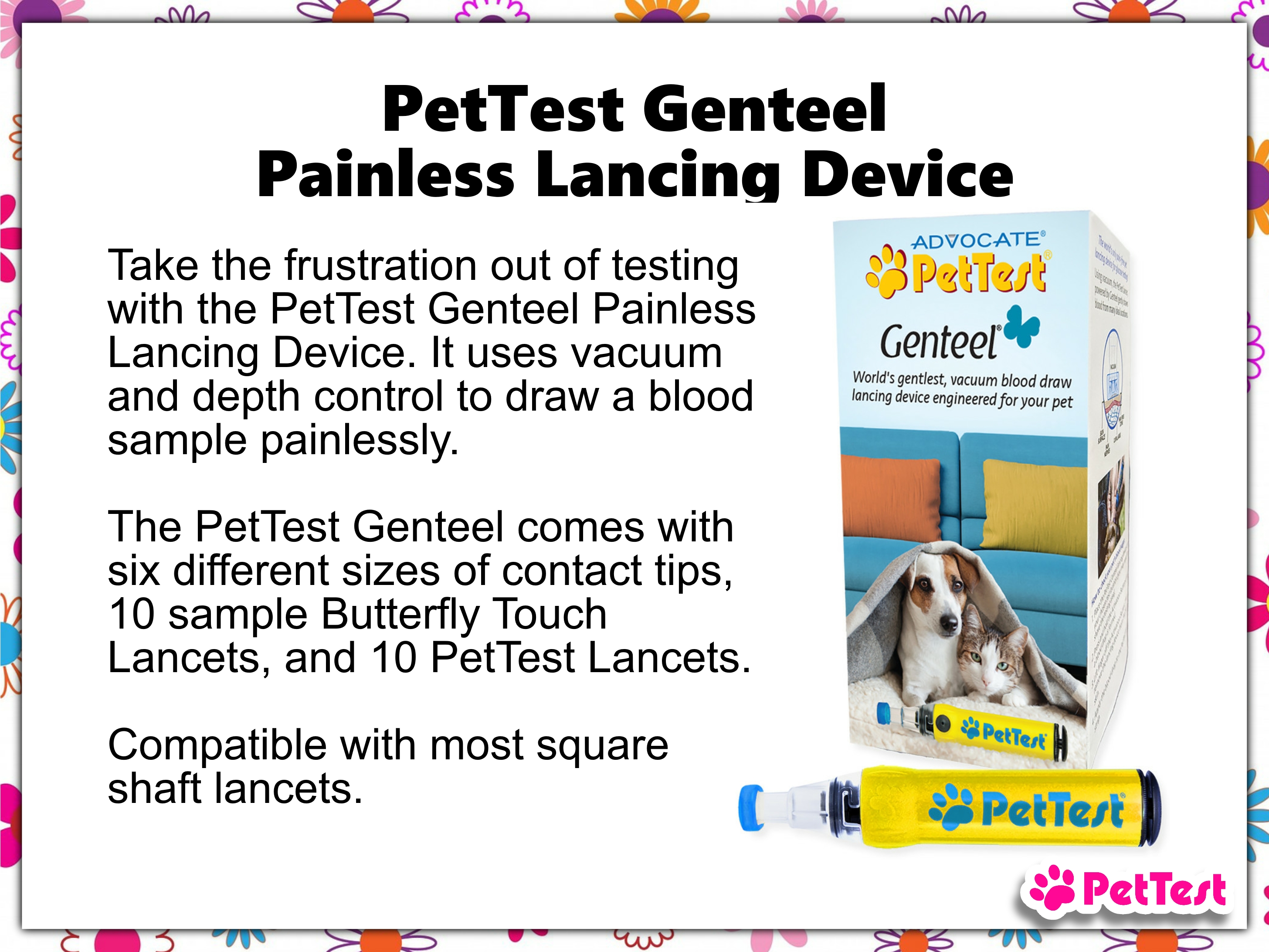 PetTest Genteel  for Product Spotlight March 2023