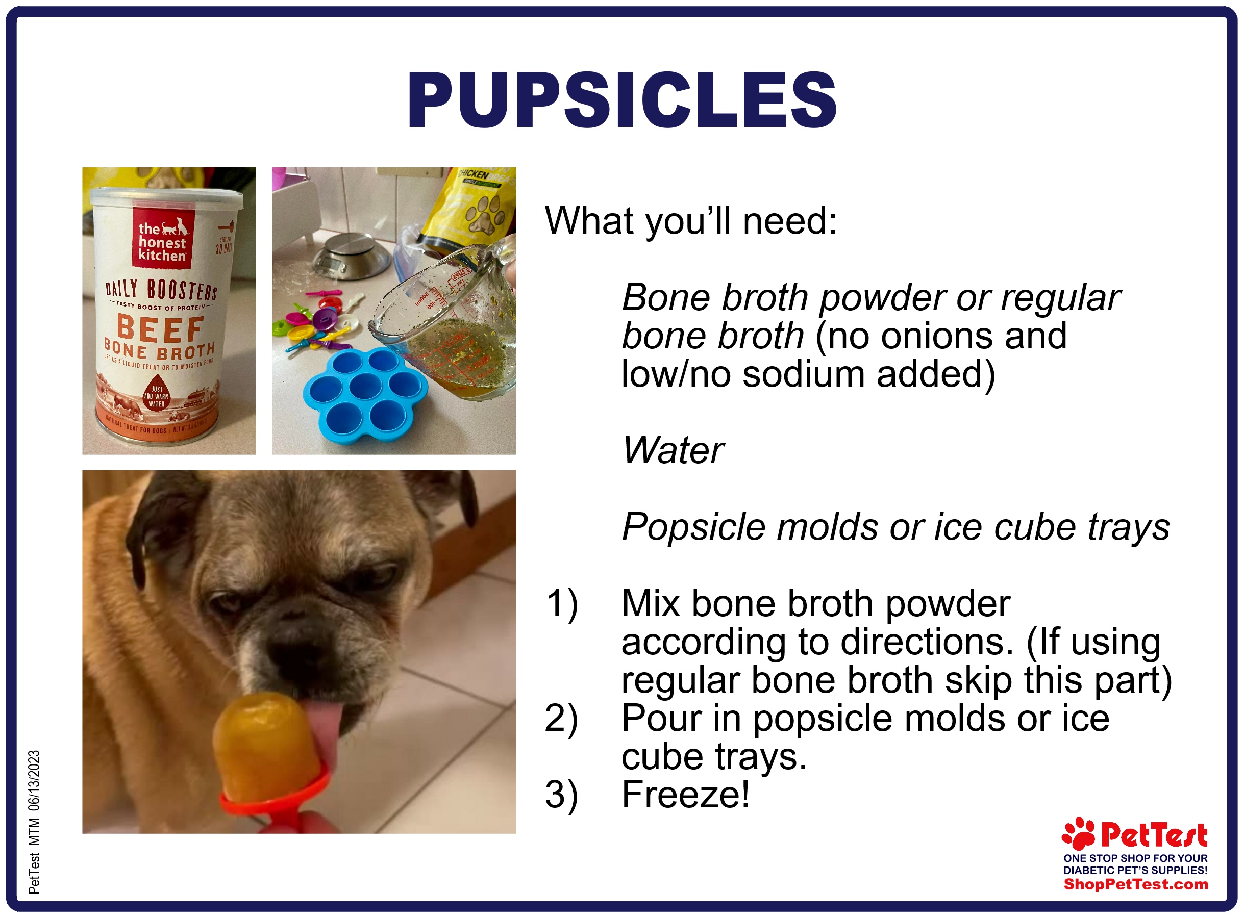 Pupsicles - Getting Ready for Summer blog