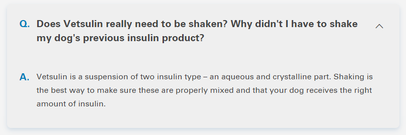 Vetsulin FAQ for PT Blog mtm